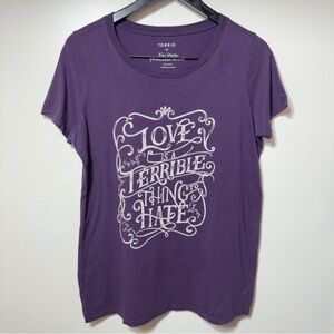 Torrid  Classic Fit Shirt Purple Women Size 0X